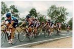 An image of people racing.